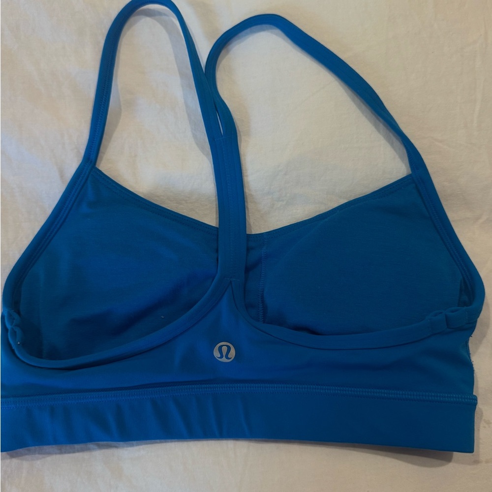 Lululemon Women's Blue Low-Impact Sports Bralette - Picture 2 of 3